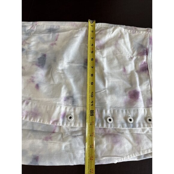 Anthropologie Tie-Dye Wrap Skirt With Button Details Size 2 Cotton Blend Pastel - Picture 9 of 9